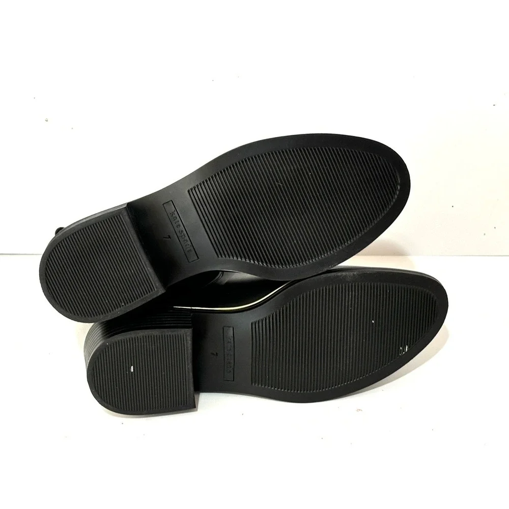 Kate Spade Edimburg Rubber Rain Ankle Boots Size 7